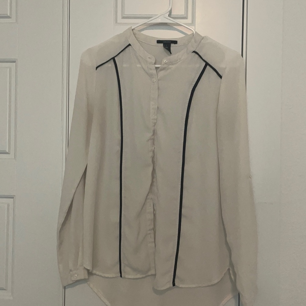 Forever 21 size small long sleeve long blouse